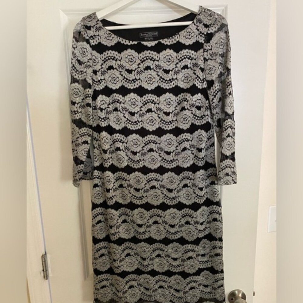 Jessica Howard Black and White Dress